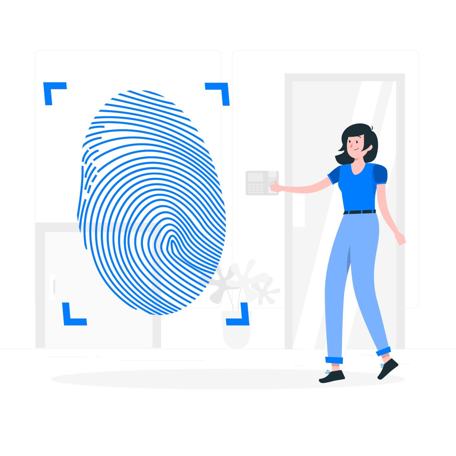 Biometric visit at your location